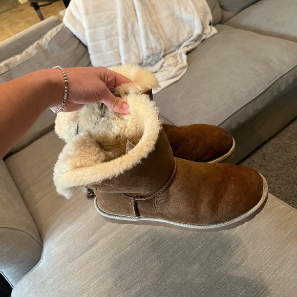 Selene Rope Bailey Bow suede UGG boots - Picture 7 of 8